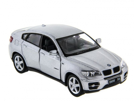Фото Машина Kinsmart 1:38 BMW X6 инерция (1/12шт.) б/к | Инномарт