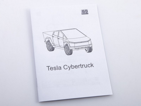 Фото Сборная модель AVD Tesla Cybertruck, 1/43 | Инномарт