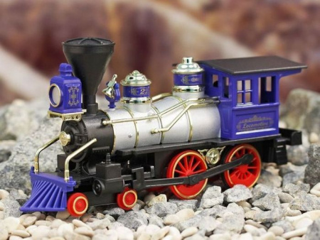 Фото Машина Kinsmart Classic Locomotive инерция (1/6шт.) 17,5см б/к | Инномарт