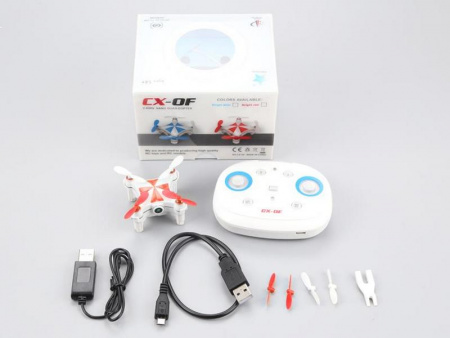 Фото Р/У квадрокоптер Cheerson CX-OF-TX Mini, Wi-Fi, Optical Flow, RTF 2.4G (красный) | Инномарт