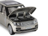 Фото Машина "АВТОПАНОРАМА" 2013 Range Rover, золотой, 1/34, свет, звук, инерция, в/к 17,5*13,5*9 см | Инномарт