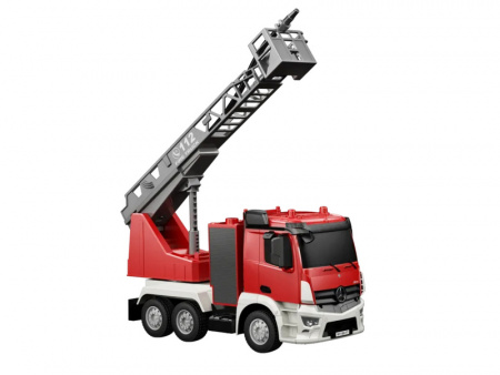 Фото Радиоуправляемая пожарная машина Double Eagle Mercedes-Benz ANTOS 1/26 2.4G брызгает водой RTR | Инномарт