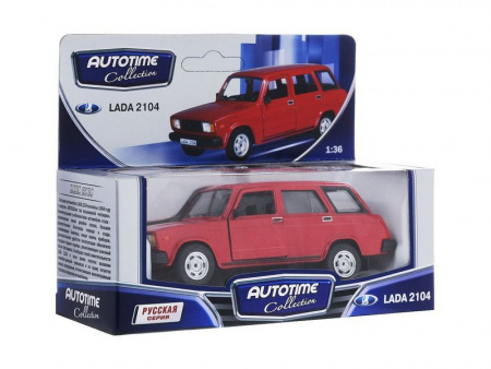 Фото Машина Autotime "LADA 2104" гражданская 1:36 | Инномарт