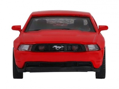 Фото Машина "АВТОПАНОРАМА" Ford Mustang GT, красный, 1/43, инерция, откр. двери, в/к 17,5*12,5*6,5 см | Инномарт