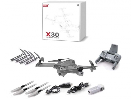 Фото Р/У квадрокоптер Syma X30 с FPV трансляцией WiFi, GPS, 2.4G RTF | Инномарт