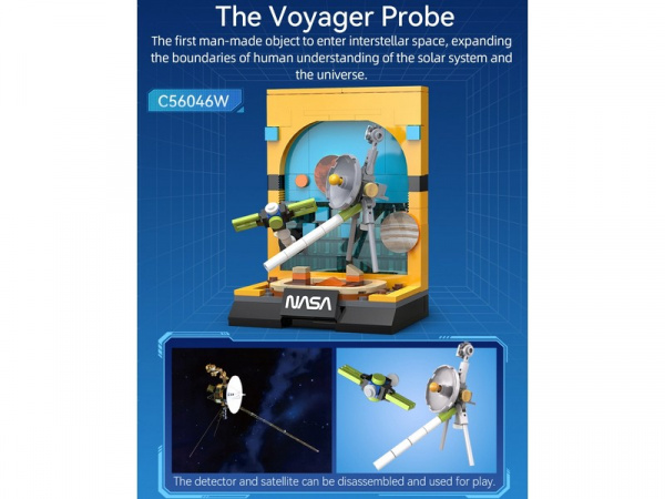 Конструктор CaDA NASA Зонд Voyager (149 деталей) | Инномарт