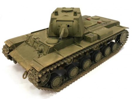 Фото Сборная модель ZVEZDA Советский тяжелый танк образца 1940 г. с пушкой Л-11 КВ-1, 1/35 | Инномарт