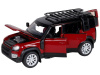 Фото Машина "АВТОПАНОРАМА" Land Rover Defender 110, 1/32, красный, свет, звук, в/к 17,5*13,5*9 см | Инномарт