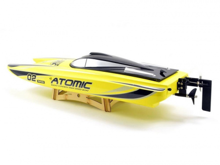 Фото Радиоуправляемый катамаран Volantex RC ATOMIC 700 желтый Brushless PNP | Инномарт