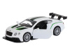 Фото Машина "АВТОПАНОРАМА" Bentley Continental GT3, белый, 1/43, инерция, в/к 17,5*12,5*6,5 см | Инномарт