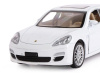 Фото Машина "АВТОПАНОРАМА" Porsche Panamera S, белый, 1/32, свет, звук, инерция, в/к 17,5*13,5*9 см | Инномарт