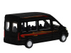 Фото Машина "АВТОПАНОРАМА" Ford Transit, черный, 1/52, инерция, откр. двери, в/к 17,5*12,5*6,5 см | Инномарт