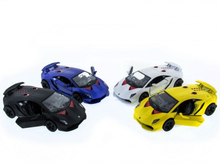 Фото Машина Kinsmart 1:40 Lamborghini Sesto Elemento инерция (1/12шт) б/к | Инномарт
