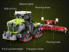 Фото Конструктор CaDA трактор CLAAS XERION 5000 TRAC TS 1/32 (1336 деталей) | Инномарт