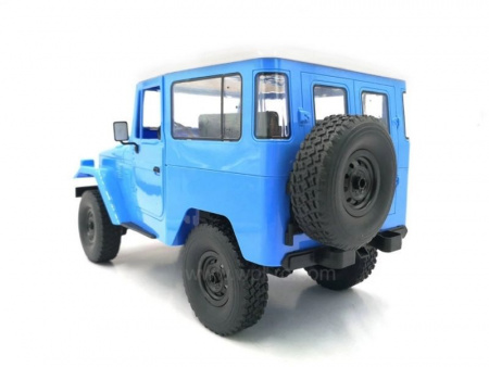 Фото Радиоуправляемая машина WPL японский внедорожник FJ40 (голубая) 4WD 2.4G 1/16 RTR | Инномарт
