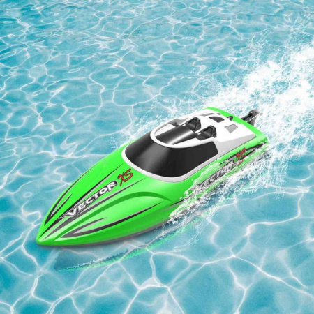 Фото Радиоуправляемый катер Volantex RC Vector S зелёный Brushless 2.4G LiPo RTR | Инномарт