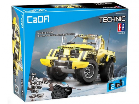 Фото Р/У конструктор CaDA Technic пикап "Автоботы" (514 деталей) | Инномарт