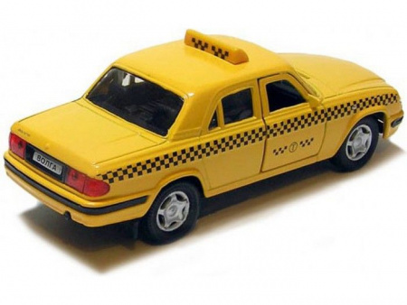 Фото Машина Autotime "ГАЗ-31105 "ВОЛГА" такси 1:43 | Инномарт