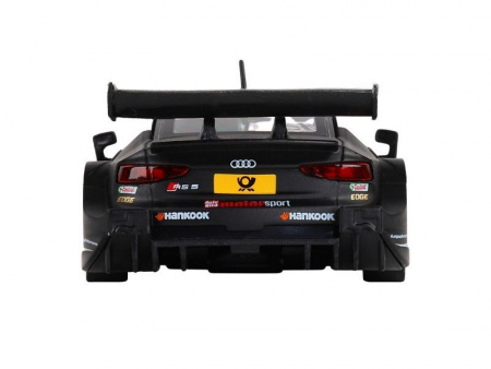 Фото Машина "АВТОПАНОРАМА" Audi RS 5 DTM, черный матовый, 1/32, свет, звук, инерция, в/к 17,5*13,5*9 см | Инномарт