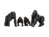 Набор фигурок животных MASAI MARA MM201-003 серии "Мир диких животных": Семья горилл, 4 пр.