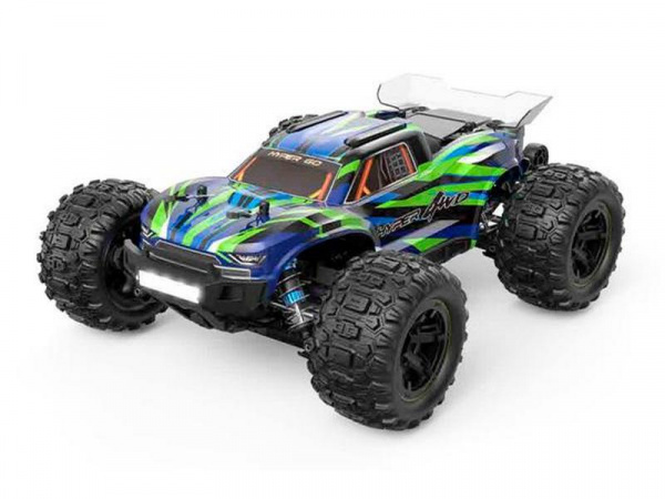 Радиоуправляемый монстр MJX Hyper Go 16108 (зеленый) 4WD 2.4G LED 1/16 RTR