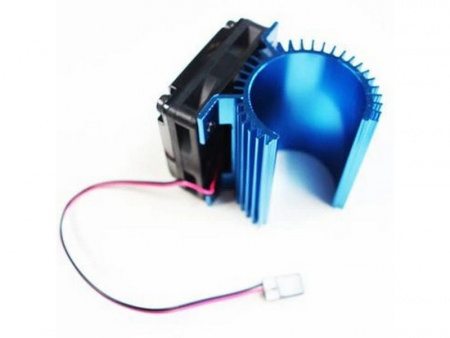 Фото Радиатор двигателя с вентилятором Hobbywing Fan-COMBO C1 (вентилятор 5010+ радиатор 3665) | Инномарт