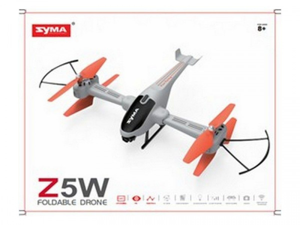 Р/У вертолет Syma Z5W с FPV трансляцией Wi-Fi, 6-AXIS 2.4G RTF | Инномарт