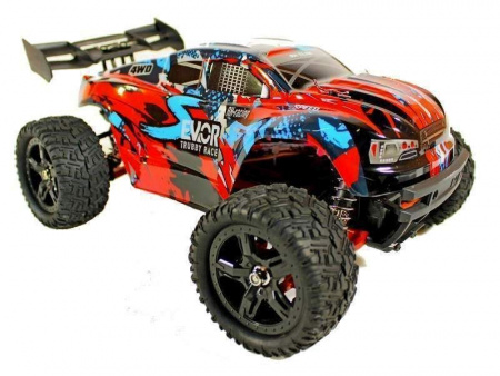 Фото Радиоуправляемая трагги Remo Hobby S EVO-R Brushless UPGRADE (красный) 4WD 2.4G 1/16 RTR | Инномарт