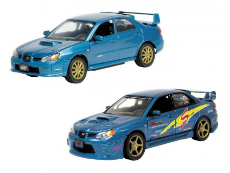 Фото Машина Autotime "SUBARU IMPREZA WRX STI" тюнинг гараж 1:24 инерционная | Инномарт