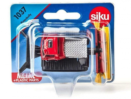 Фото Вездеход Siku 1037 Pistenbully 600 1/87, 3.9 см, красный/серебристый | Инномарт