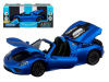 Фото Машина "АВТОПАНОРАМА" Porsche 918 Spyder, 1/24, синий, свет, звук, в/к 24,5х12,5х10,5 см | Инномарт