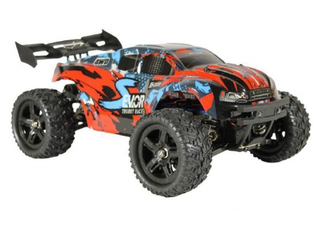Фото Радиоуправляемая трагги Remo Hobby S EVO-R Brushless V2.0 (красная) 4WD 2.4G 1/16 RTR | Инномарт