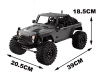 Фото Радиоуправляемый краулер MJX Hyper Go H12Y (чёрный) Brushless 4WD 2.4G LED 1/12 RTR | Инномарт