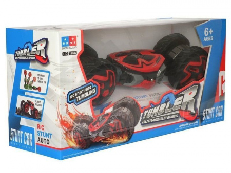 Фото Радиоуправляемый внедорожник-трансформер Zhengguang TUMBLER 2.4G 1/12 RTR (красный) + Ni-Cd и З/У | Инномарт