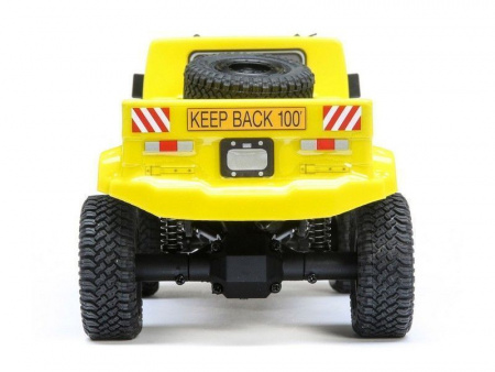 Фото Краулер ECX 1:24 Scaler Crawler Barrage UV 4WD, электро, RTR (желтый) | Инномарт