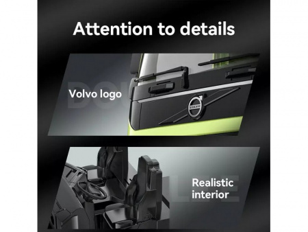 Фото Радиоуправляемый автокран Double Eagle Volvo FMX 1/20 2.4G RTR | Инномарт