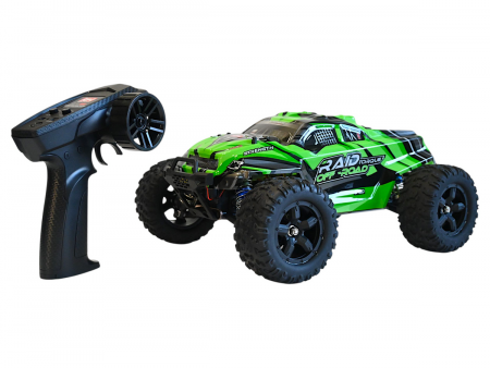Фото Радиоуправляемый монстр Remo Hobby Brushless (зеленый) 4WD 2.4G 1/14 RTR | Инномарт