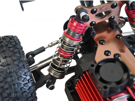 Фото Радиоуправляемая багги Remo Hobby (красный) 4WD 2.4G 1/14 RTR | Инномарт