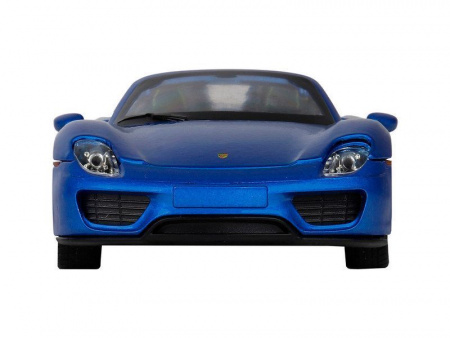 Фото Машина "АВТОПАНОРАМА" Porsche 918 Spyder, 1/24, синий, свет, звук, в/к 24,5х12,5х10,5 см | Инномарт