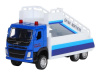 Фото Машина "АВТОПАНОРАМА" VOLVO FM "Пассажирский трап", синий, 1/72, инерция, в/к 17,5*13*6,5 см | Инномарт