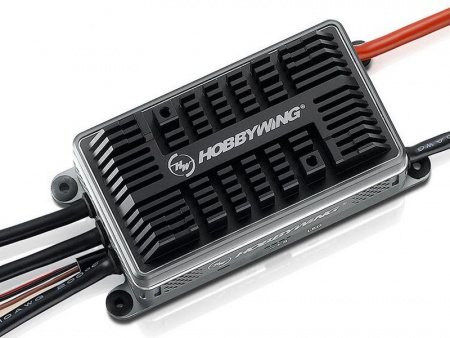 Фото Бесколлекторный регулятор Hobbywing PLATINUM-200A-HV-OPTO-V4.1 (200A-300A, Aircraft, Heli) | Инномарт