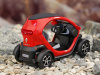 Фото Машина Kinsmart Twizy инерция (1/12шт.) 12,5см б/к | Инномарт