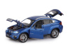 Фото Машина "АВТОПАНОРАМА" BMW X6, синий, 1/26, звук, в/к 24,5*12,5*10,5 см | Инномарт