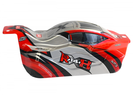 Фото Красный кузов для багги Remo Hobby RH1451, RH1455, 1/14 | Инномарт