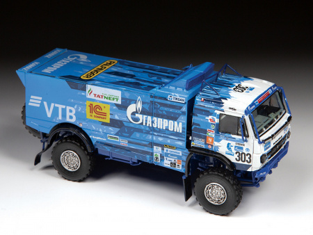 Фото Сборная модель ZVEZDA Автомобиль KAMAZ-43509 "KAMAZ-master", 1/72 | Инномарт