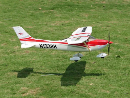 Фото Радиоуправляемый самолет Top RC Cessna 182 400 class синяя 965мм KIT | Инномарт