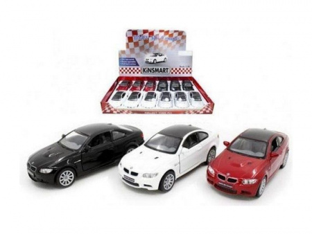 Фото Машина Kinsmart "BMW M3 Coupe" инерция (1/12шт.) 1:36 б/к | Инномарт