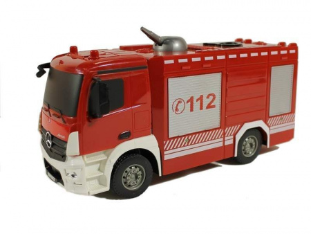 Фото Радиоуправляемая пожарная машина Double Eagle Mercedes-Benz Arocs 1:26 2.4G | Инномарт