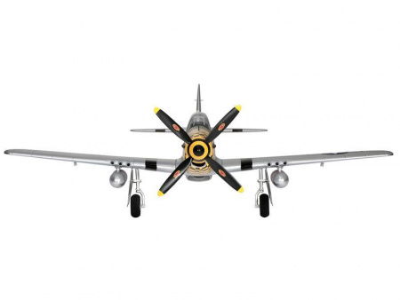Фото Радиоуправляемый самолет Top RC P-51D Pro желтый 750мм flight controller PNP | Инномарт