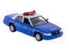 Фото Машина Kinsmart "Ford Crown Victoria" (police) инерция (1/12шт) 1:42 б/к | Инномарт